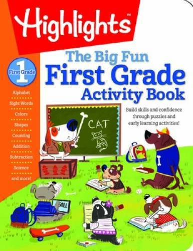 The Big Fun First Grade Activity Book: Build skills and confidence throug – GOOD