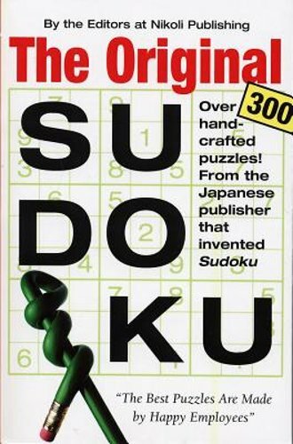 The Original Sudoku by Editors of Nikoli Publishing: New