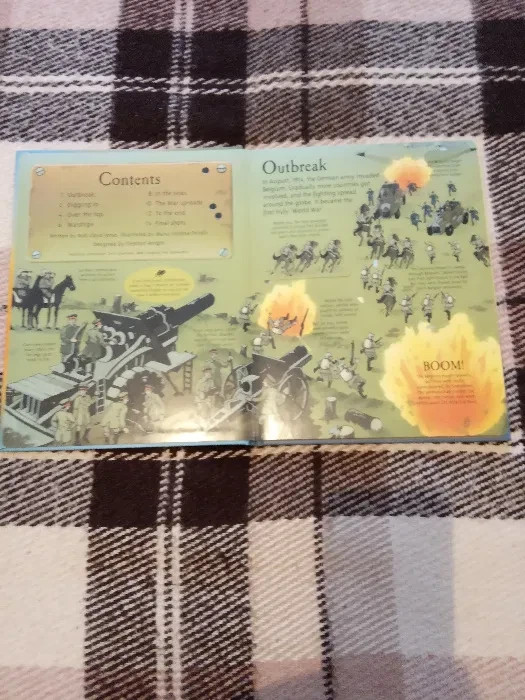 See Inside the First World War by Rob Lloyd Jones (2012, Children’s Board Books)