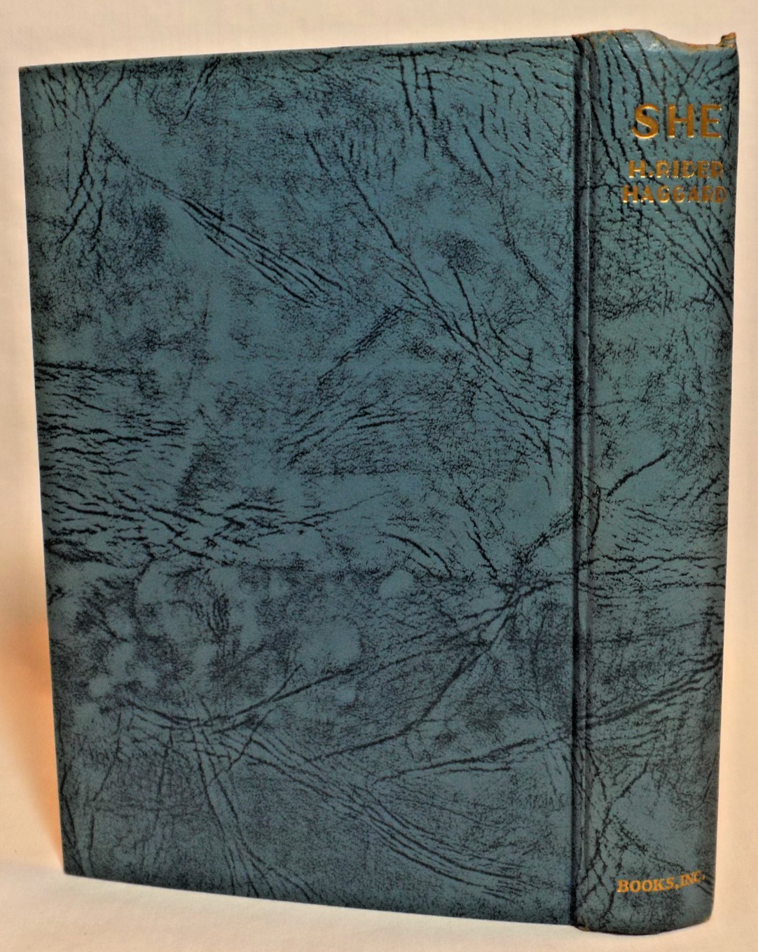 She by H. Rider Haggard, Books Inc. Reprint, HCDJ Fantasy Lost World Adventure