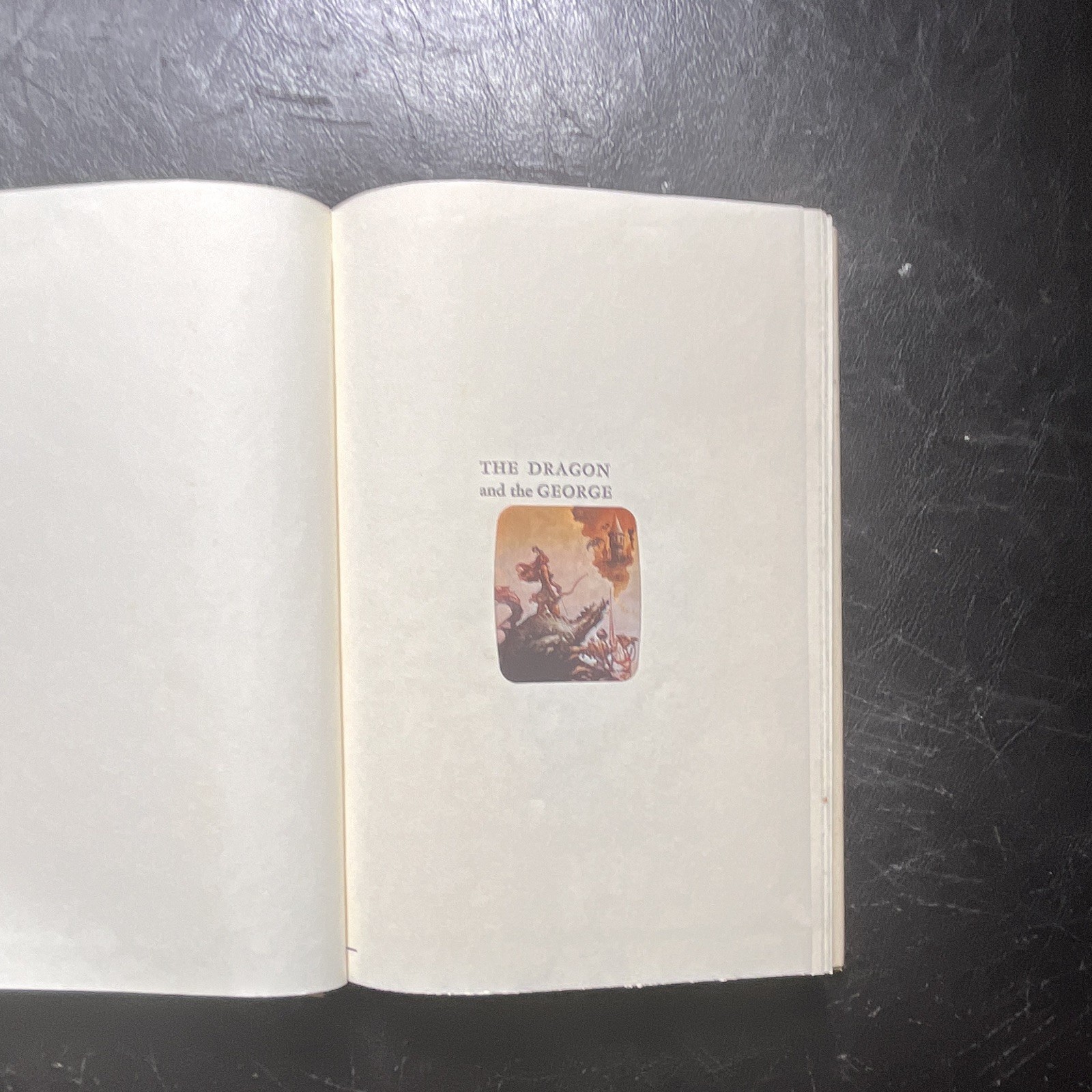 The Dragon and the George HC Book Club Ed Signed/Inscribed Illus DJ 1976