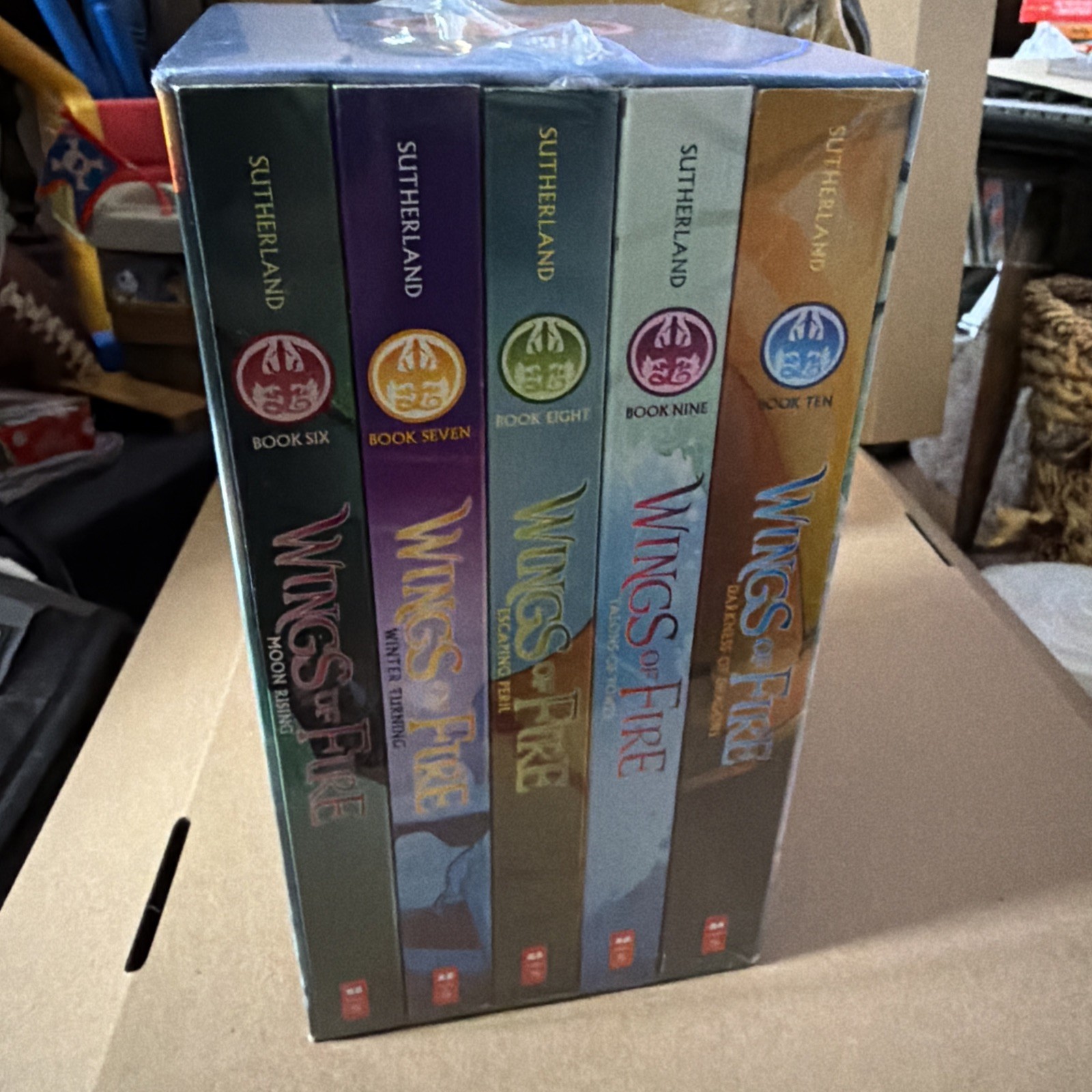 Wings of Fire Fantasy Series Box Set: Books 6-10 – Scholastic Paperbacks Edition