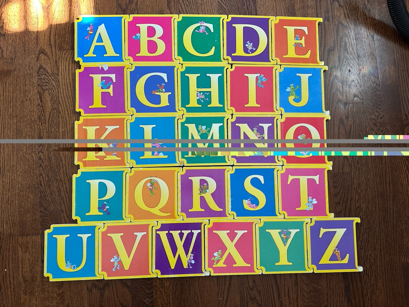 Vintage 26 Sesame Street Alphabet Interlocking ABC Board Book Set A-Z & Others!