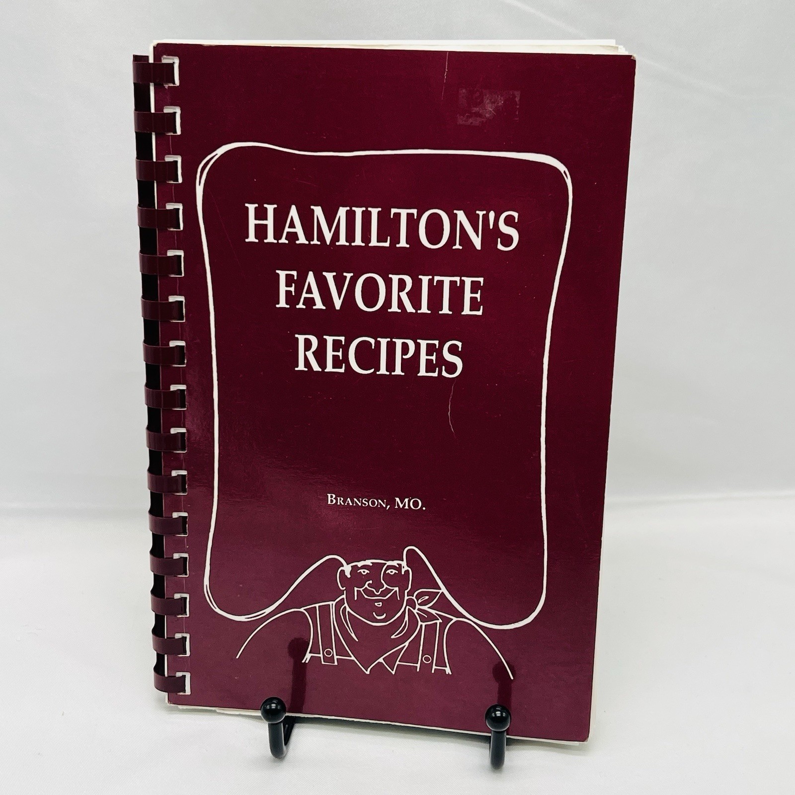 Hamilton’s Favorite Recipes Cookbook 1992 Branson MO Spiral Bound 101 Pages
