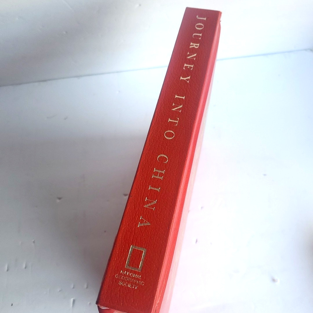Journey Into China Nat Geo Society Staff 1982 Hardcover Map Deluxe Travel Book
