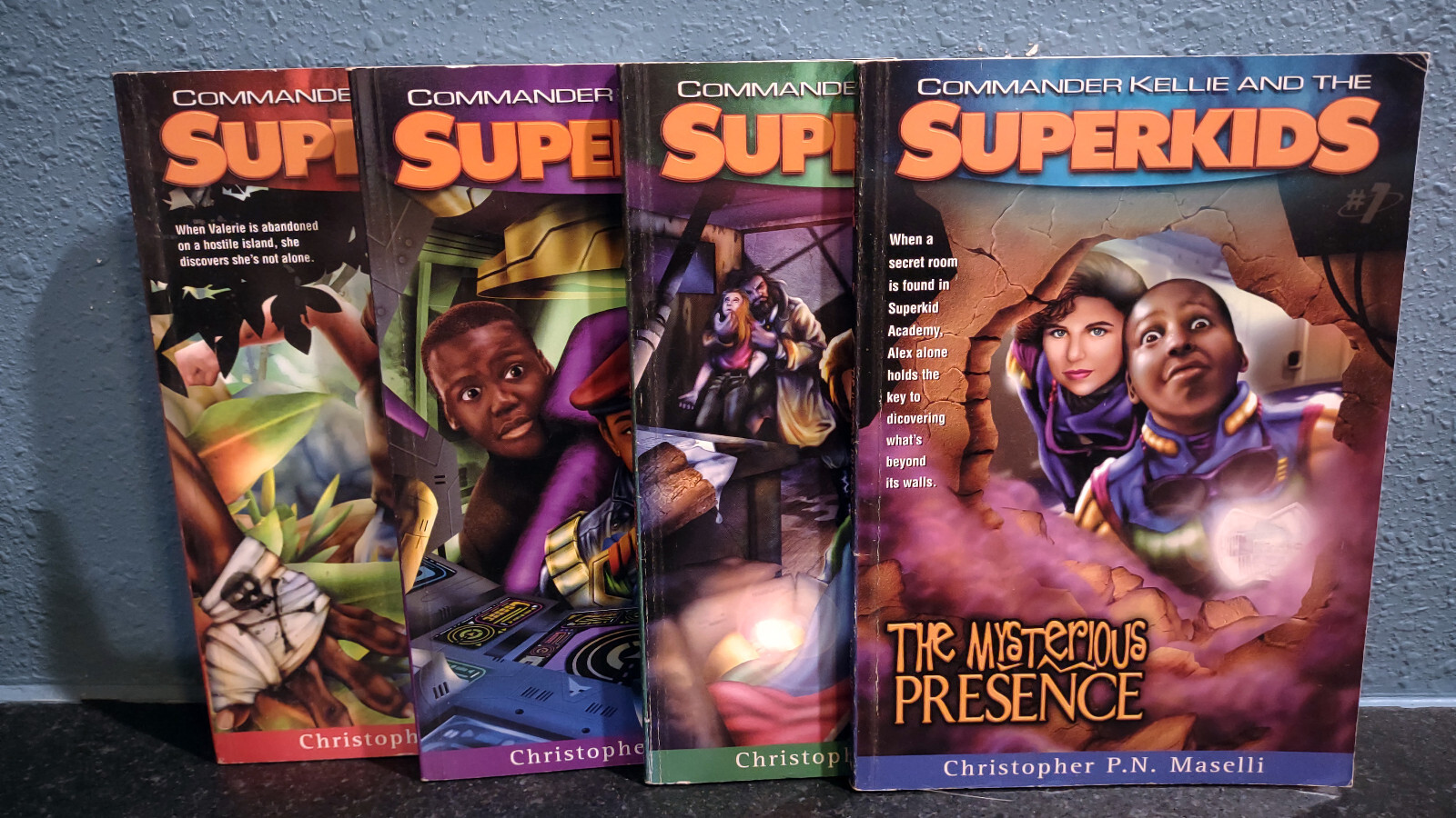 SUMMER READING SETS – SUPER KIDS SERIES – 4 BOOKS – AGE 8 – 12