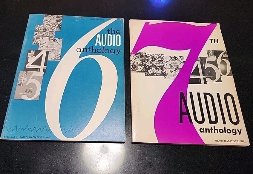 Audio Anthology Volume 6 & 7 Compiled From Audio Magazine, 1961-1964 Vintage
