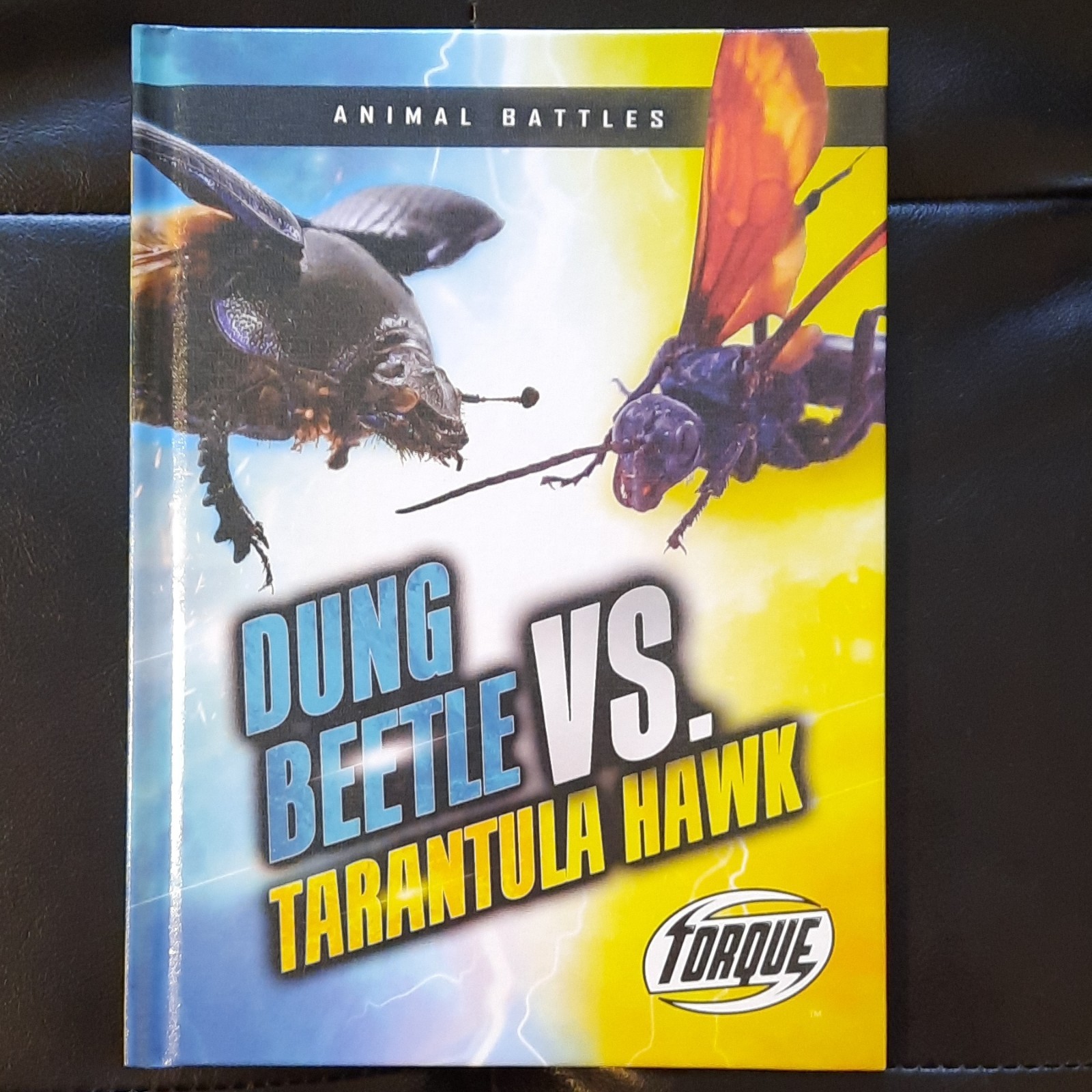 Bellwether Media Dung Beetle vs. Tarantula Hawk Hardcover Animal Battles Serie…