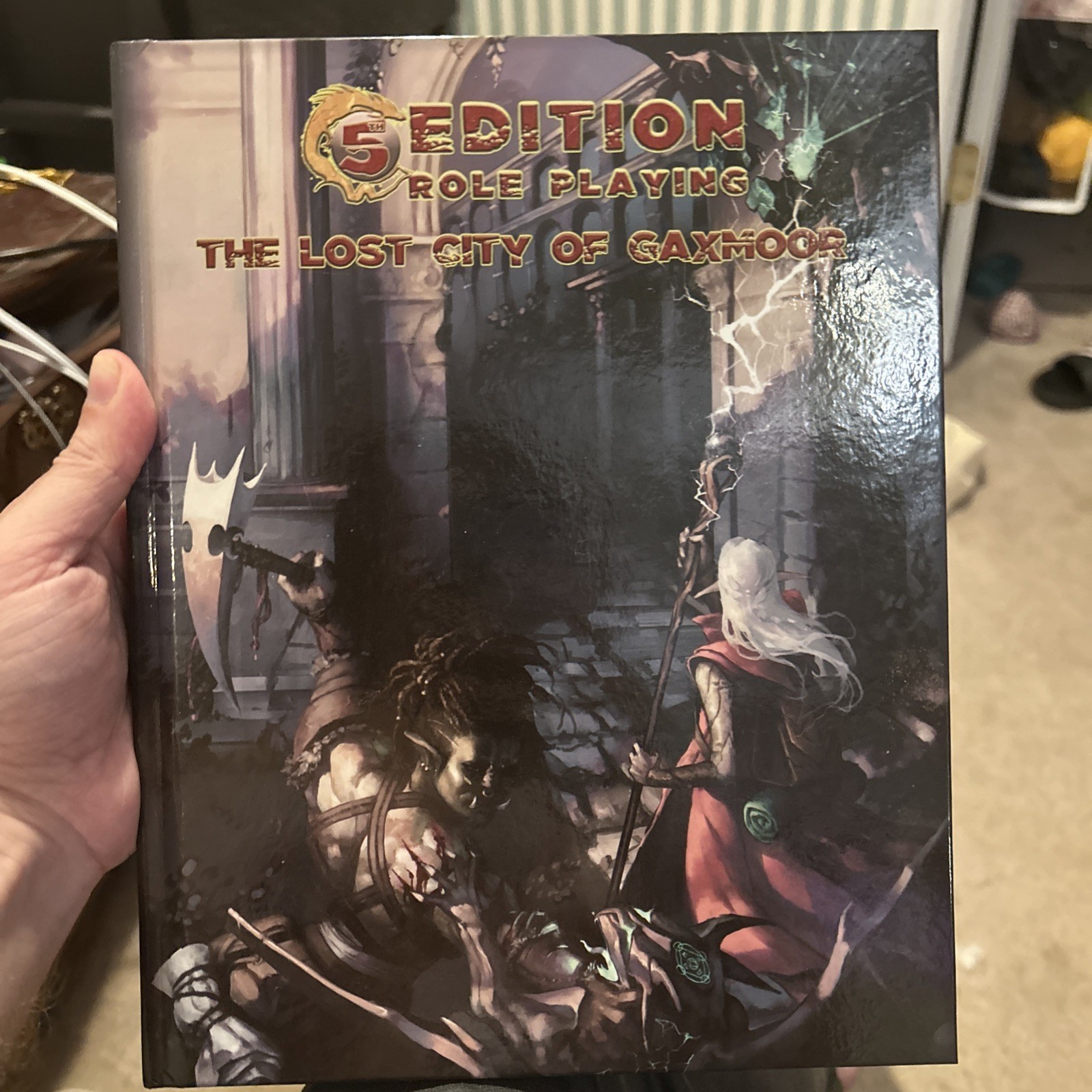 Lost City of Gaxmoor D&D 5th Edition Role Playing Game Hardcover w/ Poster