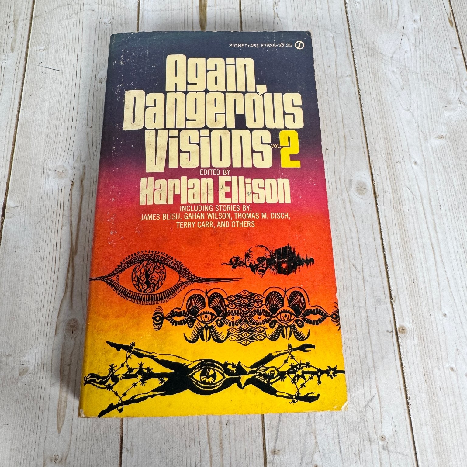 Again, Dangerous Visions Vol 2 Harlan Ellison 1973 1st Signet Sci-Fi Anthology