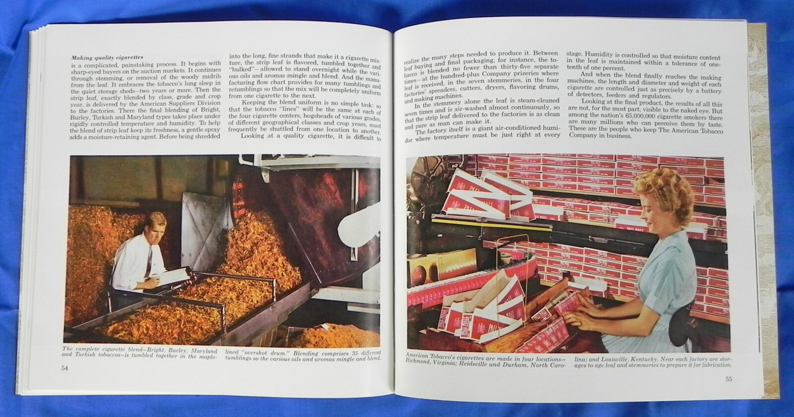 “the American Tobacco story” 1964 Softcover Book, 64 Pages, US Company History
