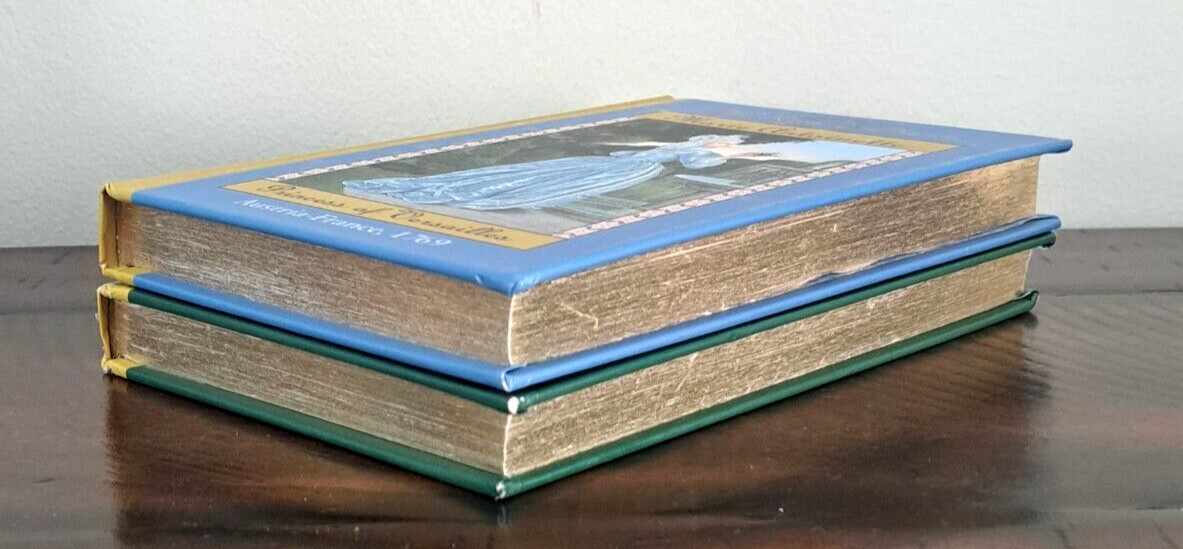 Gilt Edge ROYAL DIARIES BOOKS Cleopatra + Marie-Antoinette Hardcover Book Lot