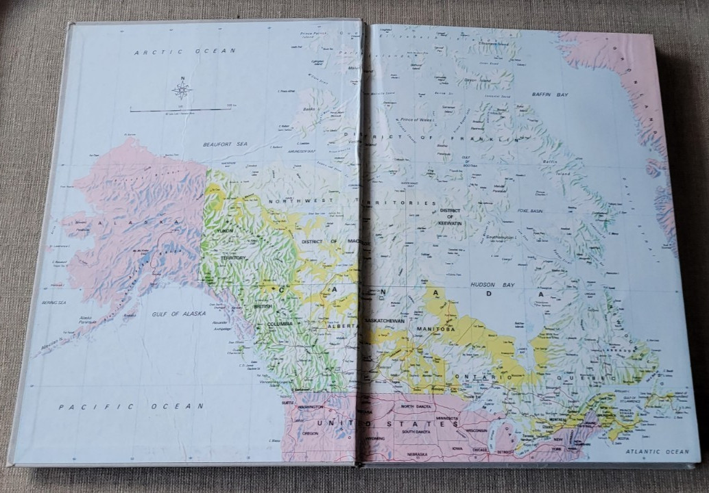 Kanada Canada Vintage Swiss Zurich Photo Album book 1982