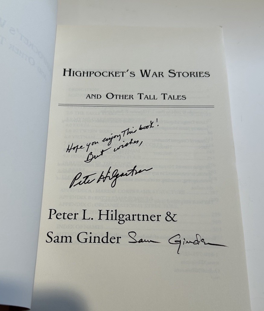 Highpocket’s War Stories and Other Tall Tales by Peter Hilgartner & Sam Ginder