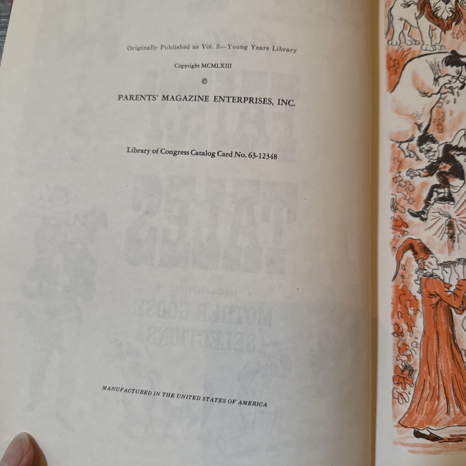 Vintage 1974 Best Loved Fairy Tales Children’s Book Hardcover