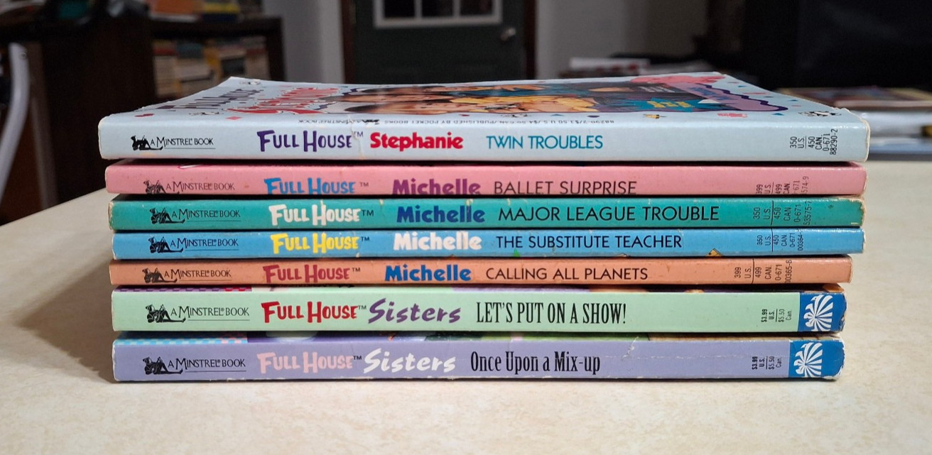 Full House Books Lot Vintage 1990s Stephanie Michelle Paperbacks Novels Chapter