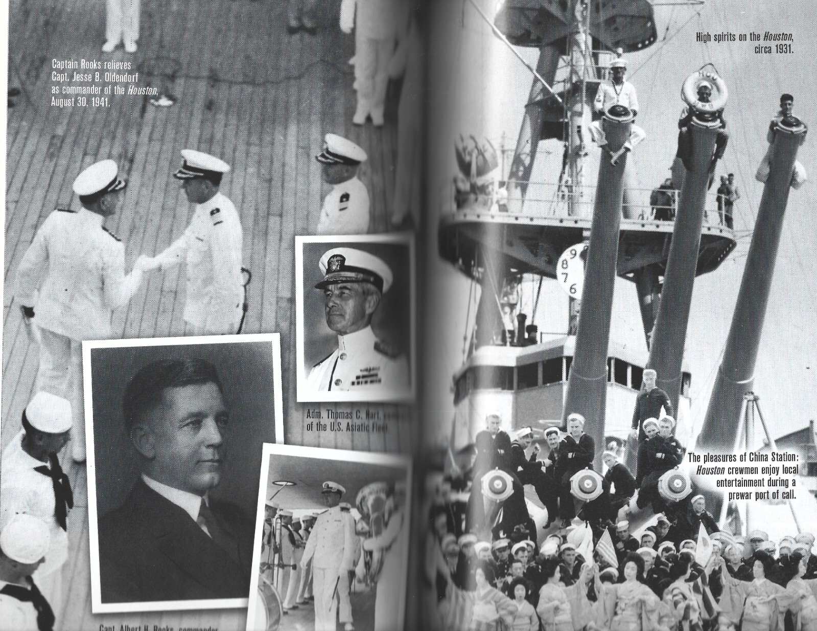 Ship of Ghosts-Story of the USS Houston HB w/dj-J.D. Hornfischer-2006-530 pages