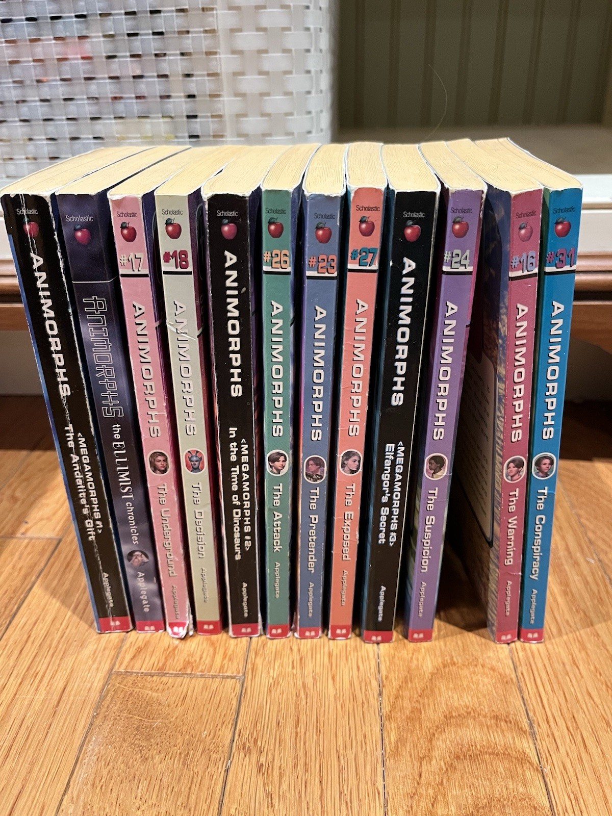 Lot of 12 Animorphs Paperback Books K.A. Applegate Megamorphs Vintage