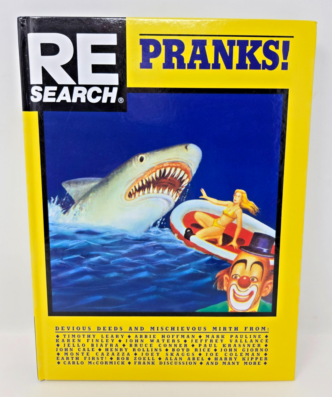 RE/SEARCH #11 Pranks Hardcover Book Signed by V. Vale Industrial Punk Culture