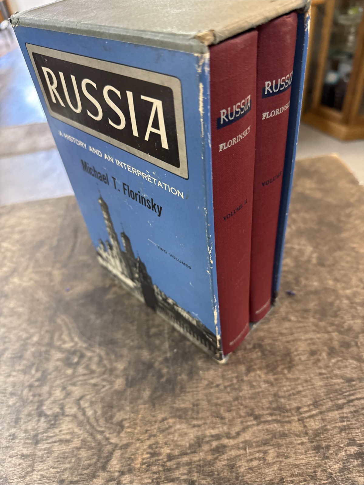 Russia A History And Interpretation Michael Florinsky Book Vol I & II