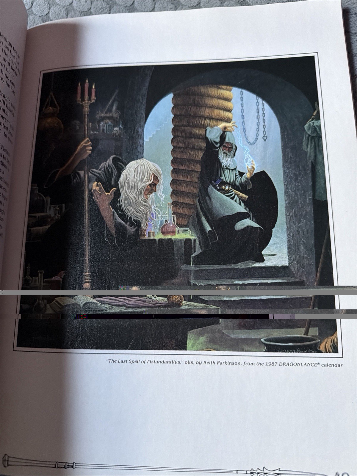 The Art of the DragonLance Saga First Printing March 1987 Weis Hickman Kirchoff
