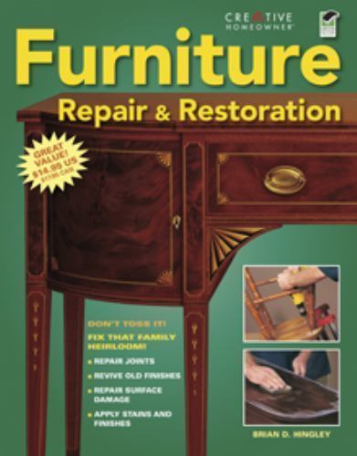 Furniture Repair & Restoration – paperback, 9781580114783, Brian D Hingley