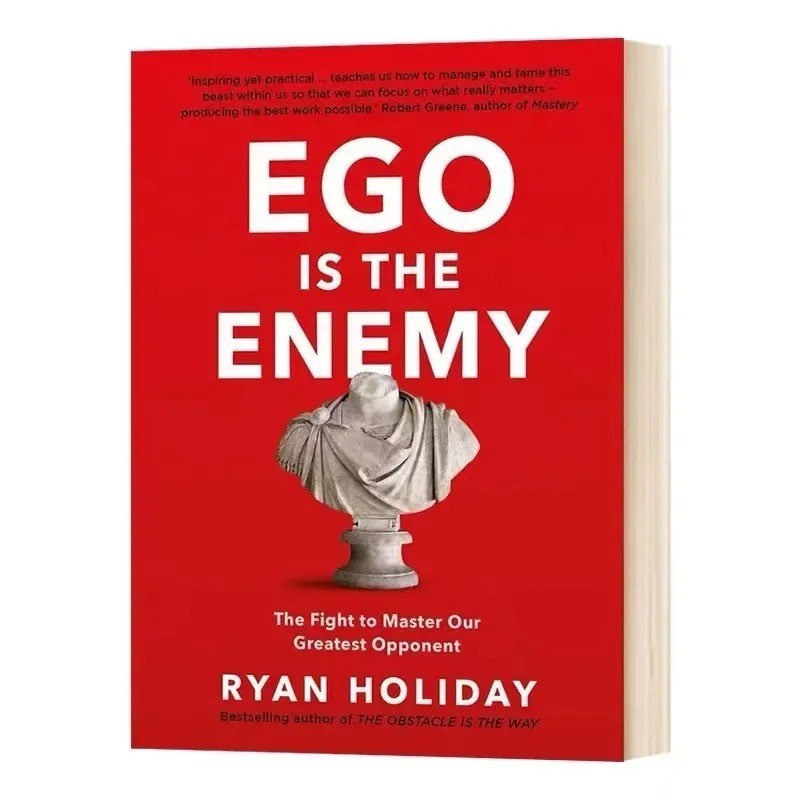 EGO IS THE ENEMY By Ryan Holiday Paperback Novel #1 New York Times Bestseller Bo
