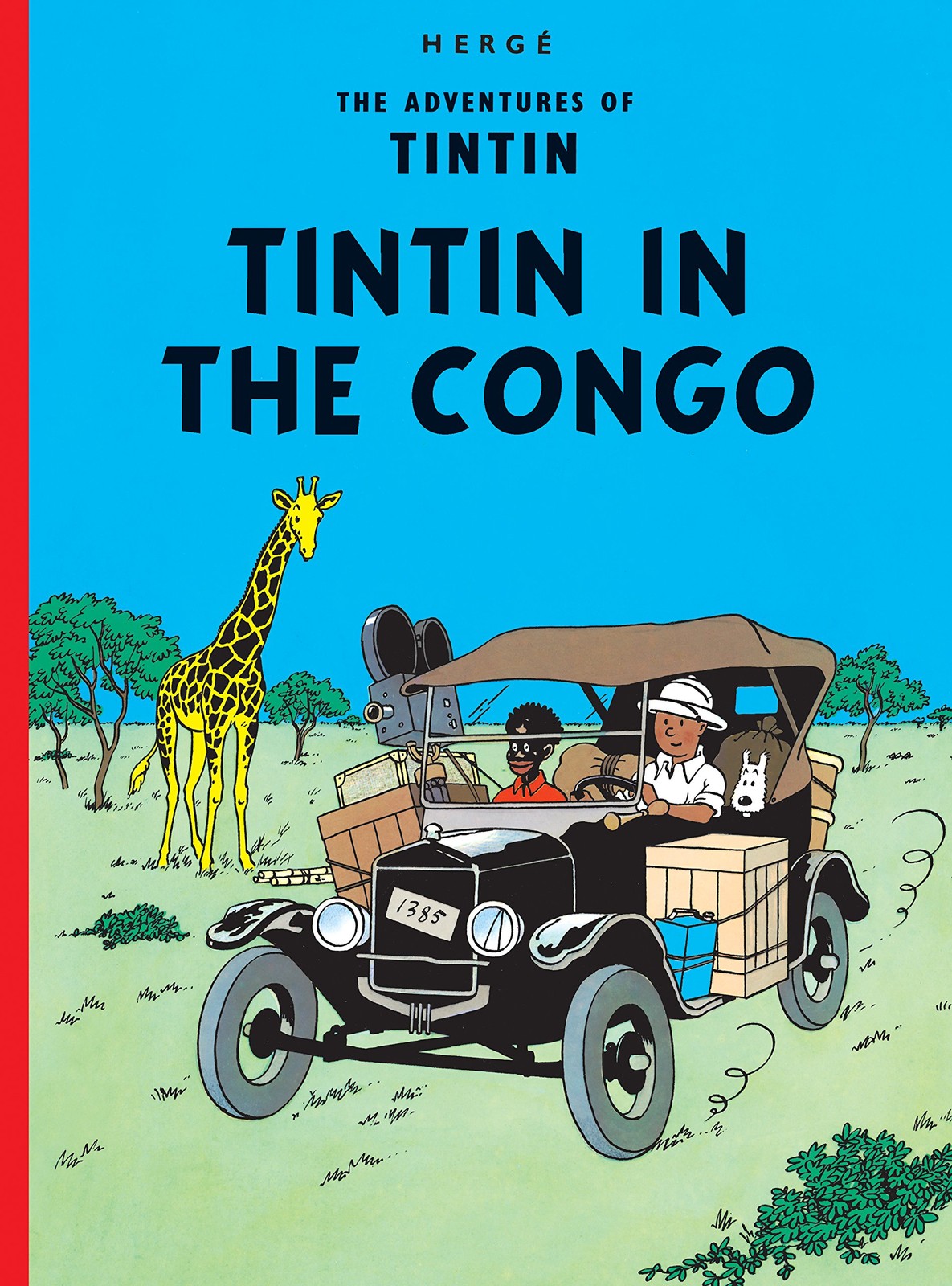 TINTIN AU CONGO (EGMONT ANGLAIS): TINTIN IN THE CONGO – hardcover Herge