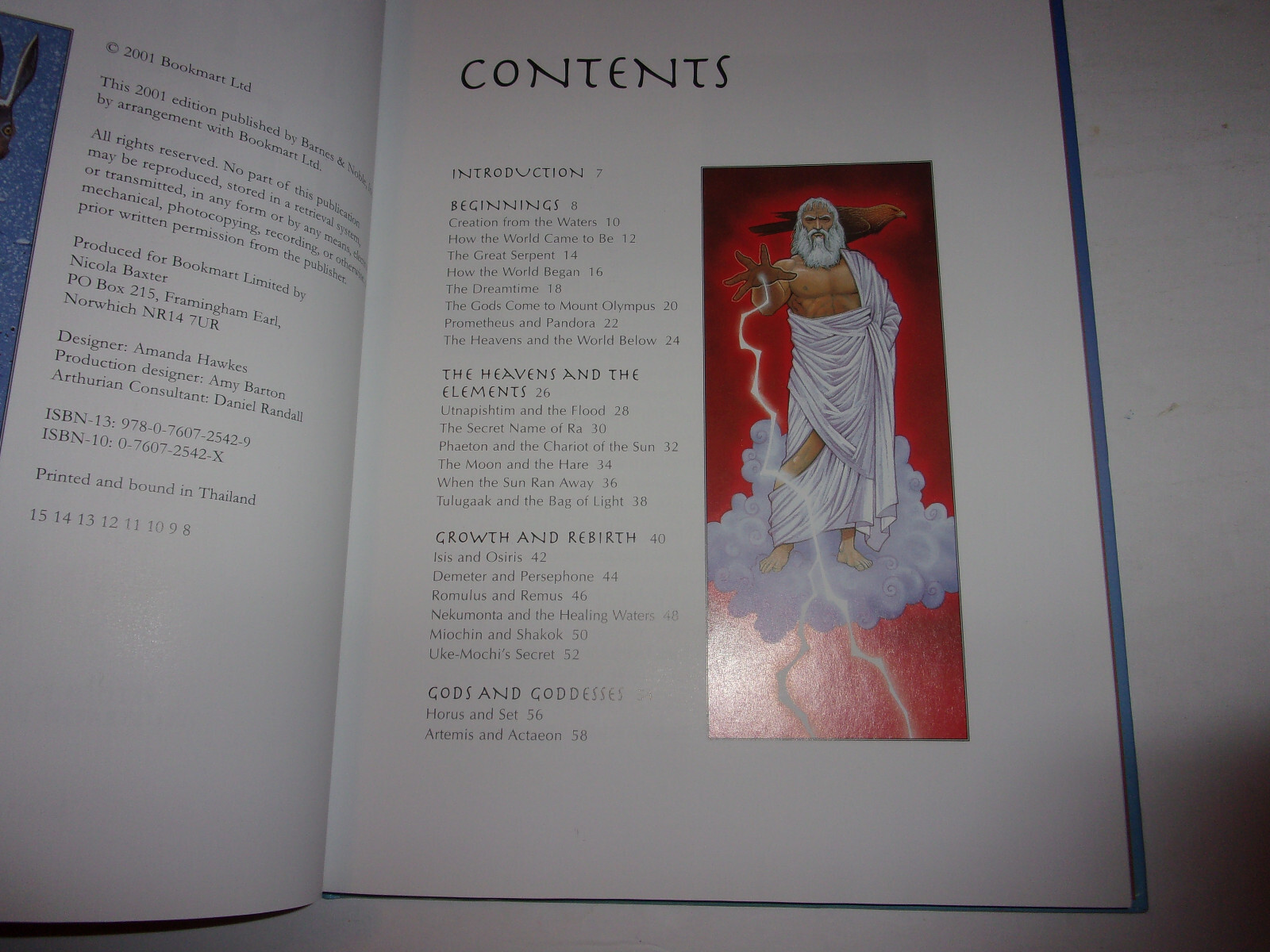 Children’s Book Myths and Legends (Ronnie Randall/Graham Howells) (Hardcover)