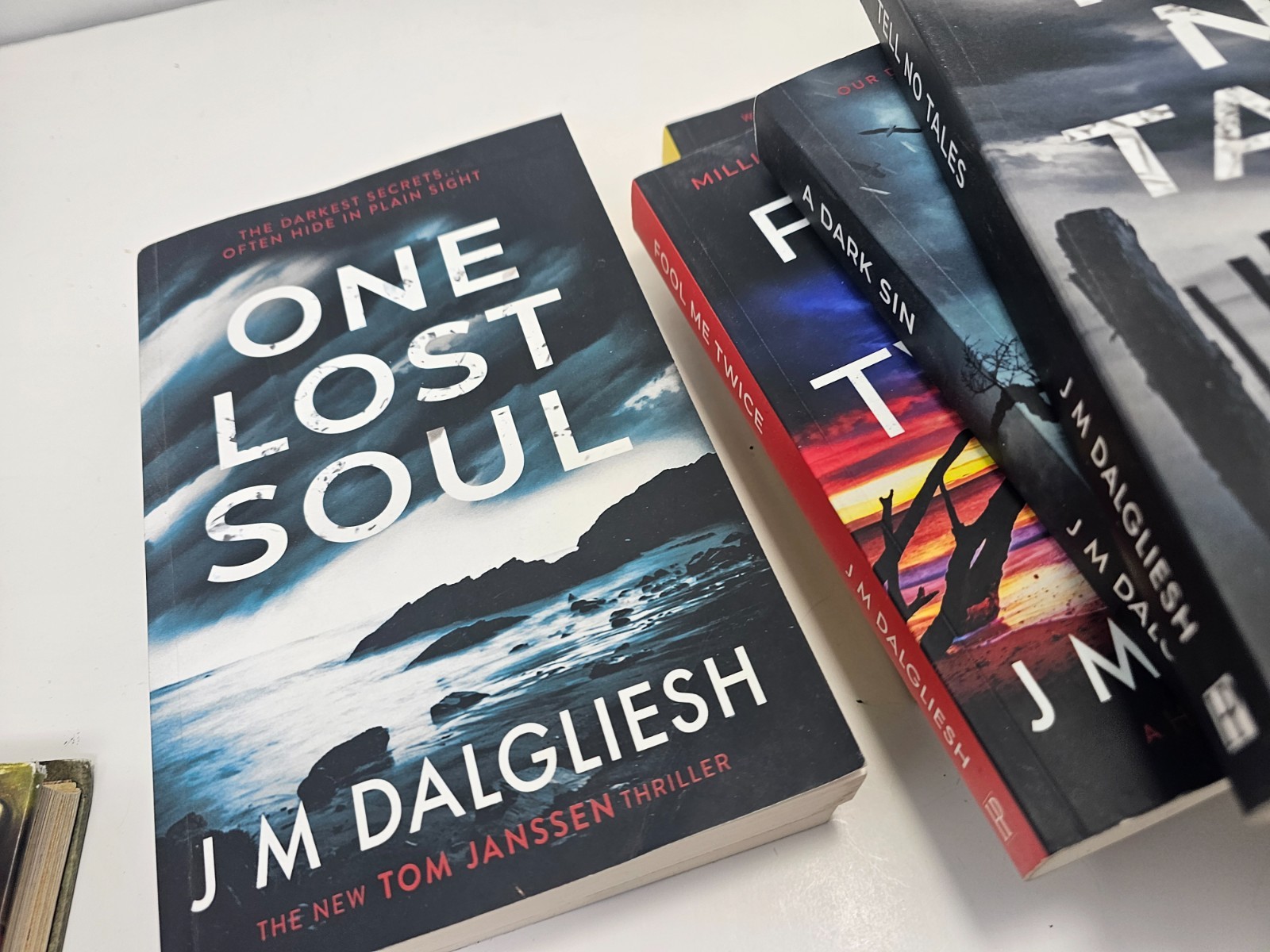 J.M. Dalgliesh Hidden Norfolk 7 Book Lot Tom Janssen Thriller Paperback Mystery