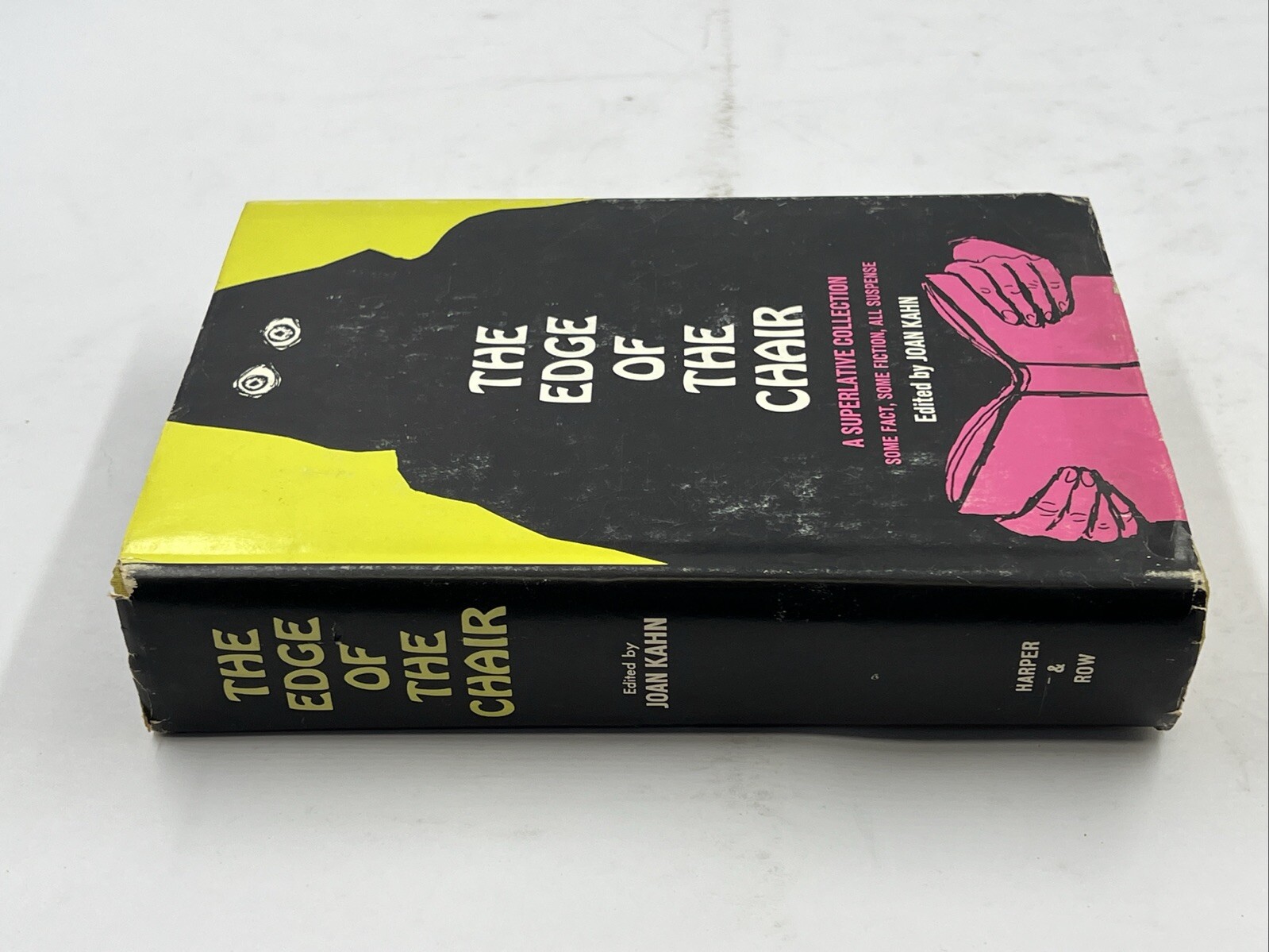 The Edge Of the Chair Joan Kahn editor Harper & Row 1st Ed HC w/DJ 1967 Suspense