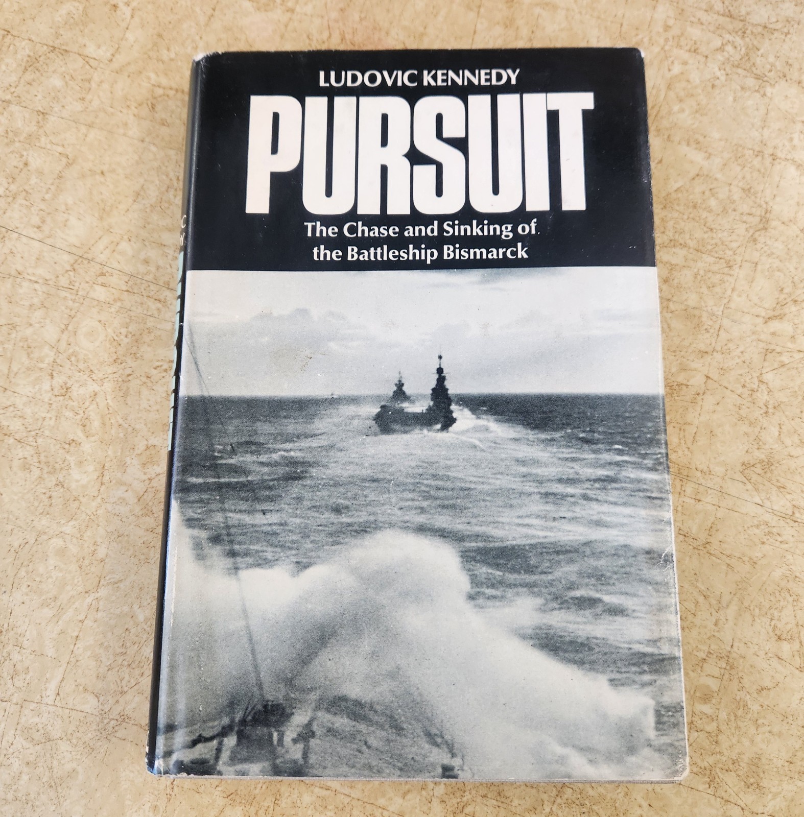 Pursuit: The Chase & Sinking of the Battleship Bismarck by Ludovic Kennedy HCDJ
