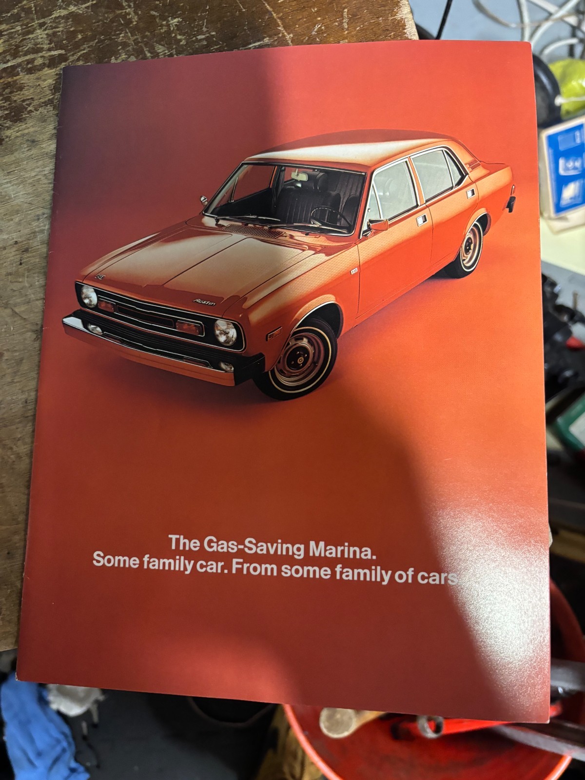 1974 Austin Marina brochure British Leyland New. Coupe and sedan / saloon