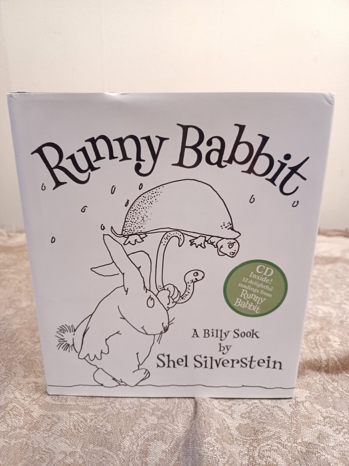 Runny Babbit Book and Abridged CD Hardcover Shel Silverstein