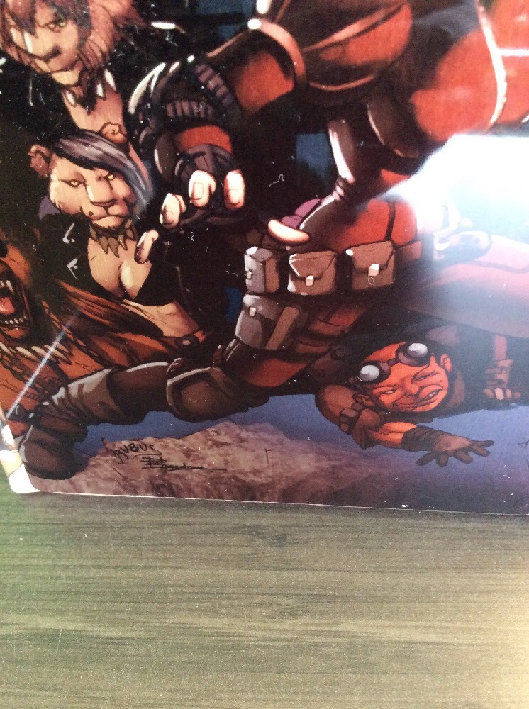 SDCC 18 Exclusive STEAM ENGINES OF OZ HARDCOVER Erik Hendrix Signed Metal Print