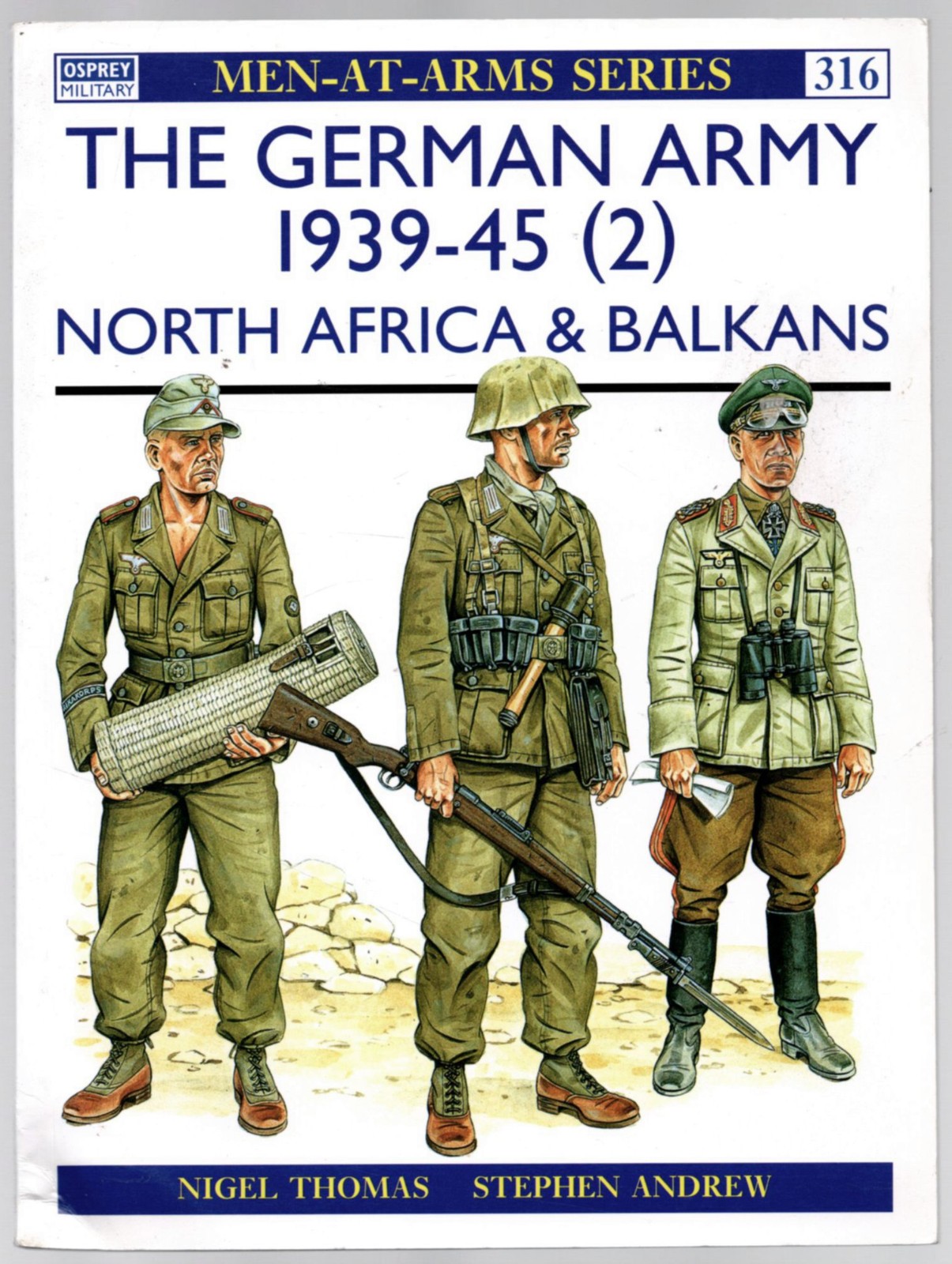German Army 1939-45 (2): North Africa & Balkans, Osprey Men-at-Arms Series 316