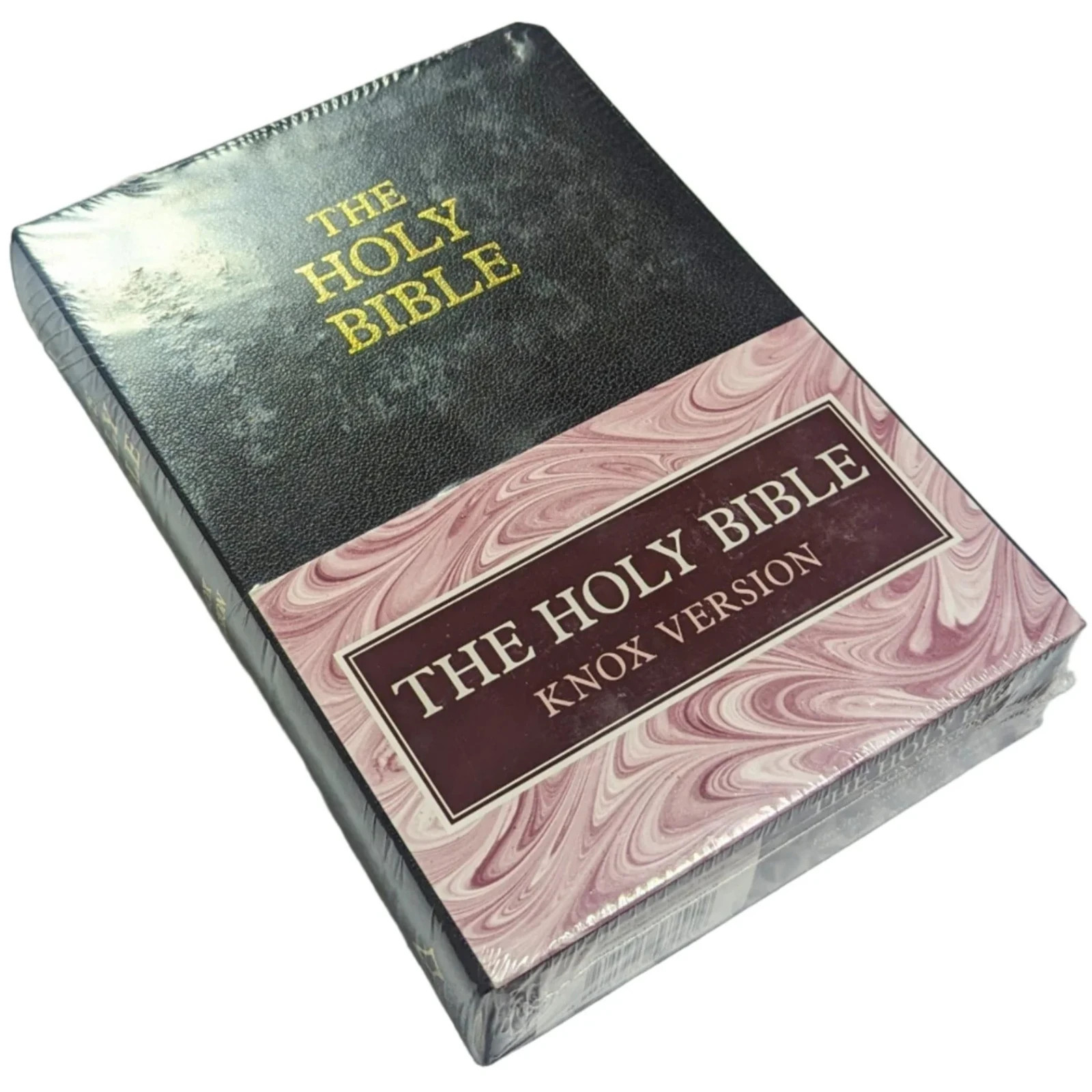 The Holy Bible–Knox Version Leather over Board by Baronius Press Latin Vulgate