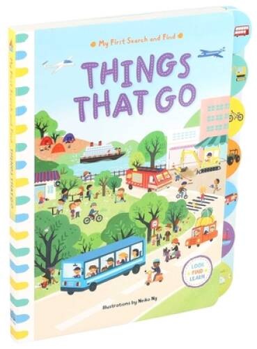 My First Search and Find: Things That Go – Board book – ACCEPTABLE