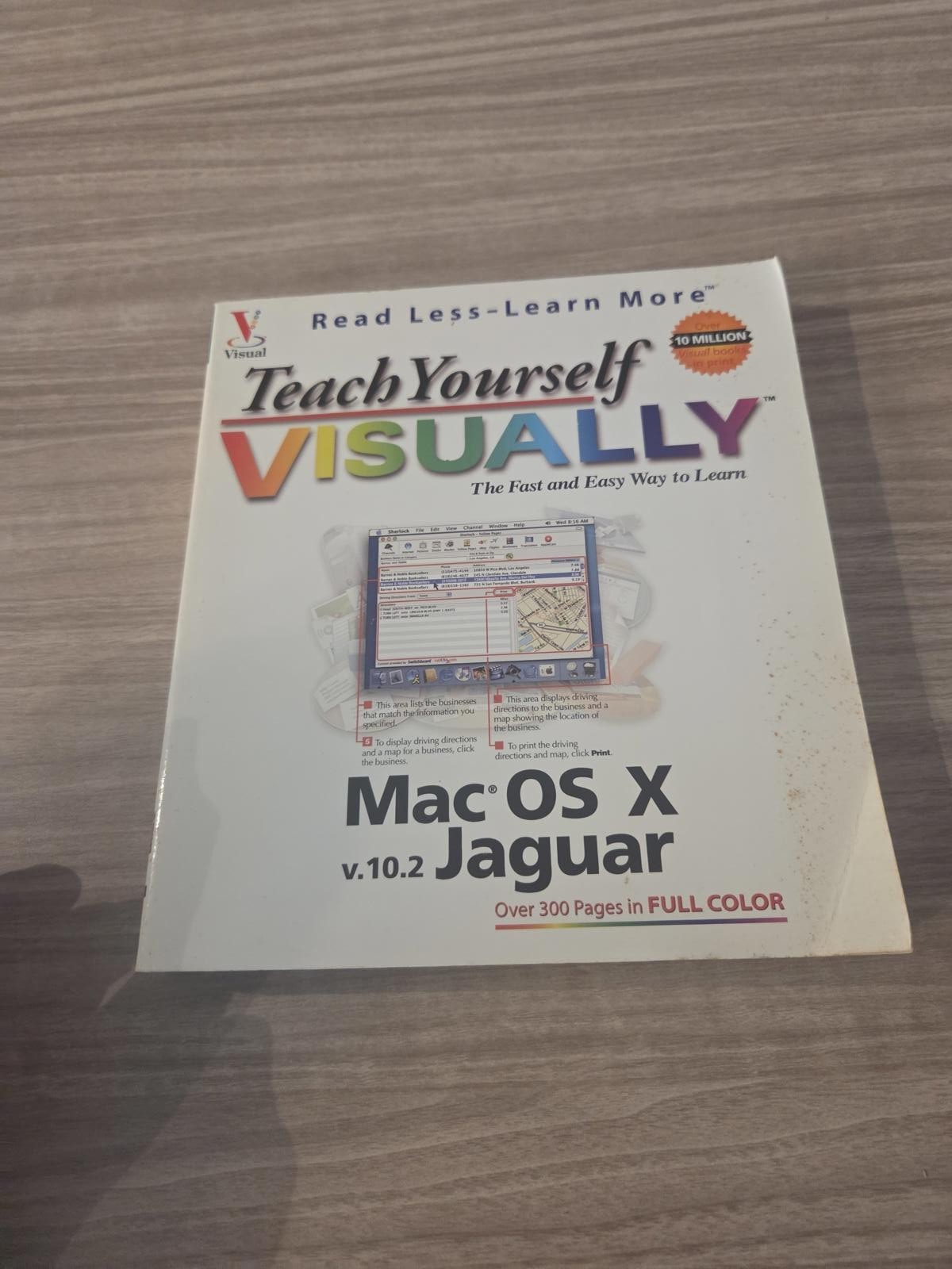 Teach Yourself VISUALLY Mac OS X v.10.2 Jaguar Book