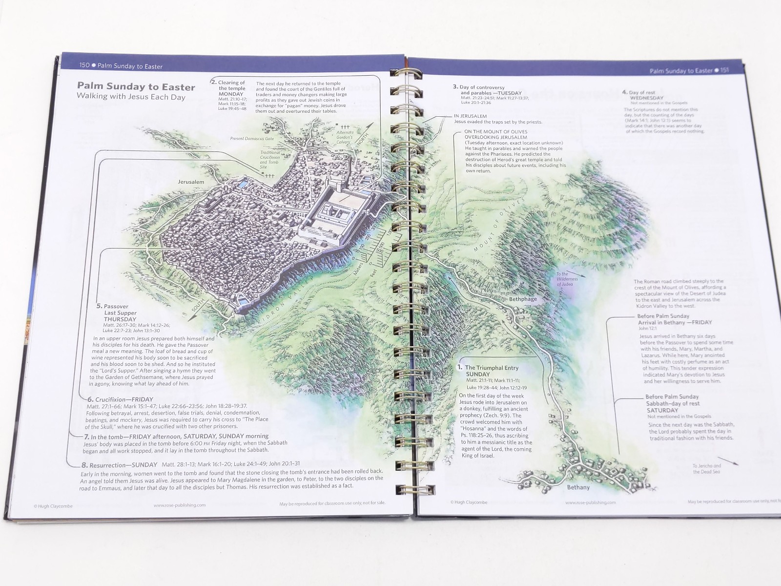 Rose Book of Bible Charts, Maps, & Time Lines 10th Anniversary – Spiral Bound