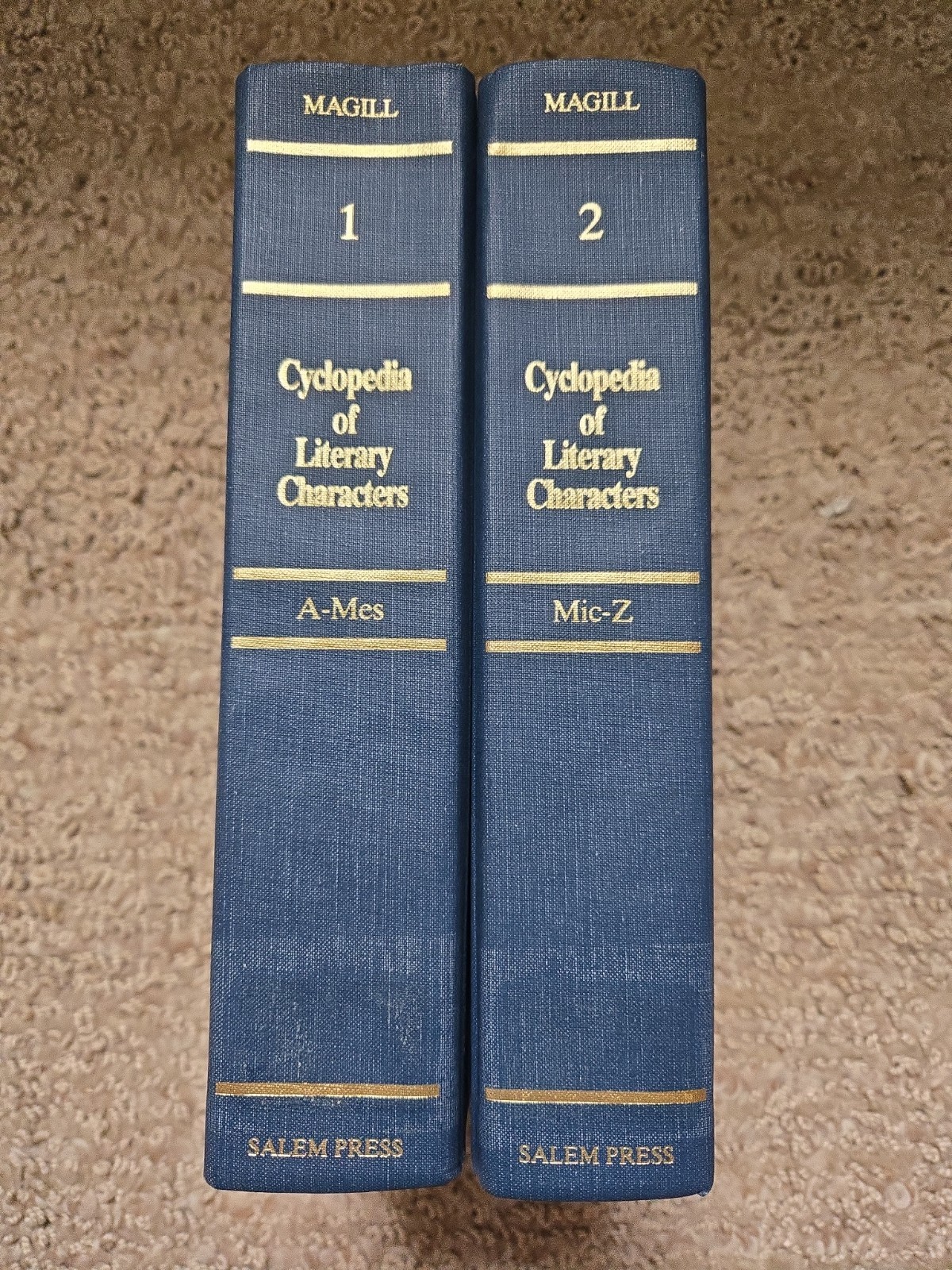 Cyclopedia of Literary Characters by Frank Northen Magill, 2-Volume Set