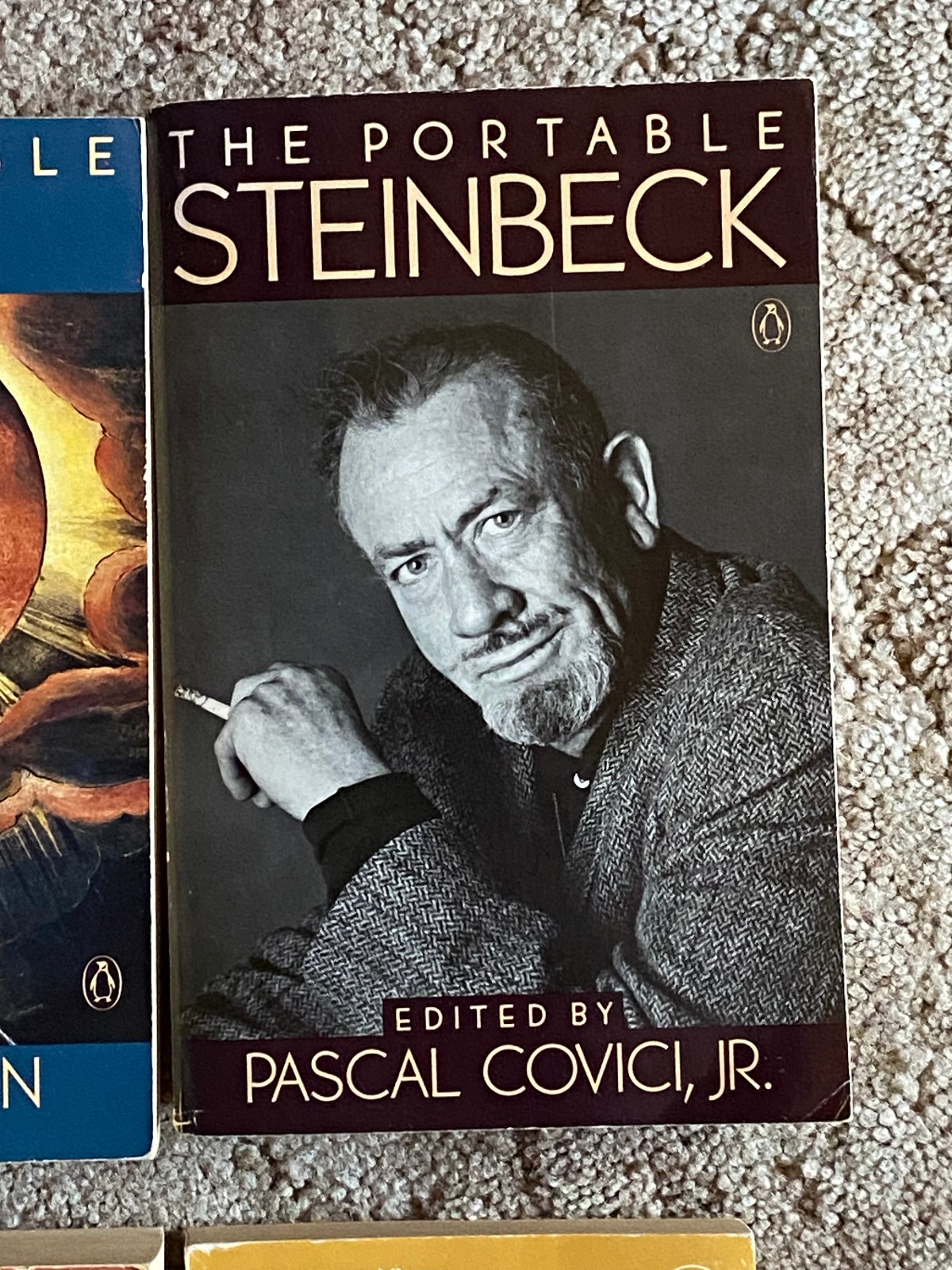 Mixed Lot 17 Penguin Paperback Books: STEINBECK JOYCE KEROUAC BLAKE VIRGIL +++