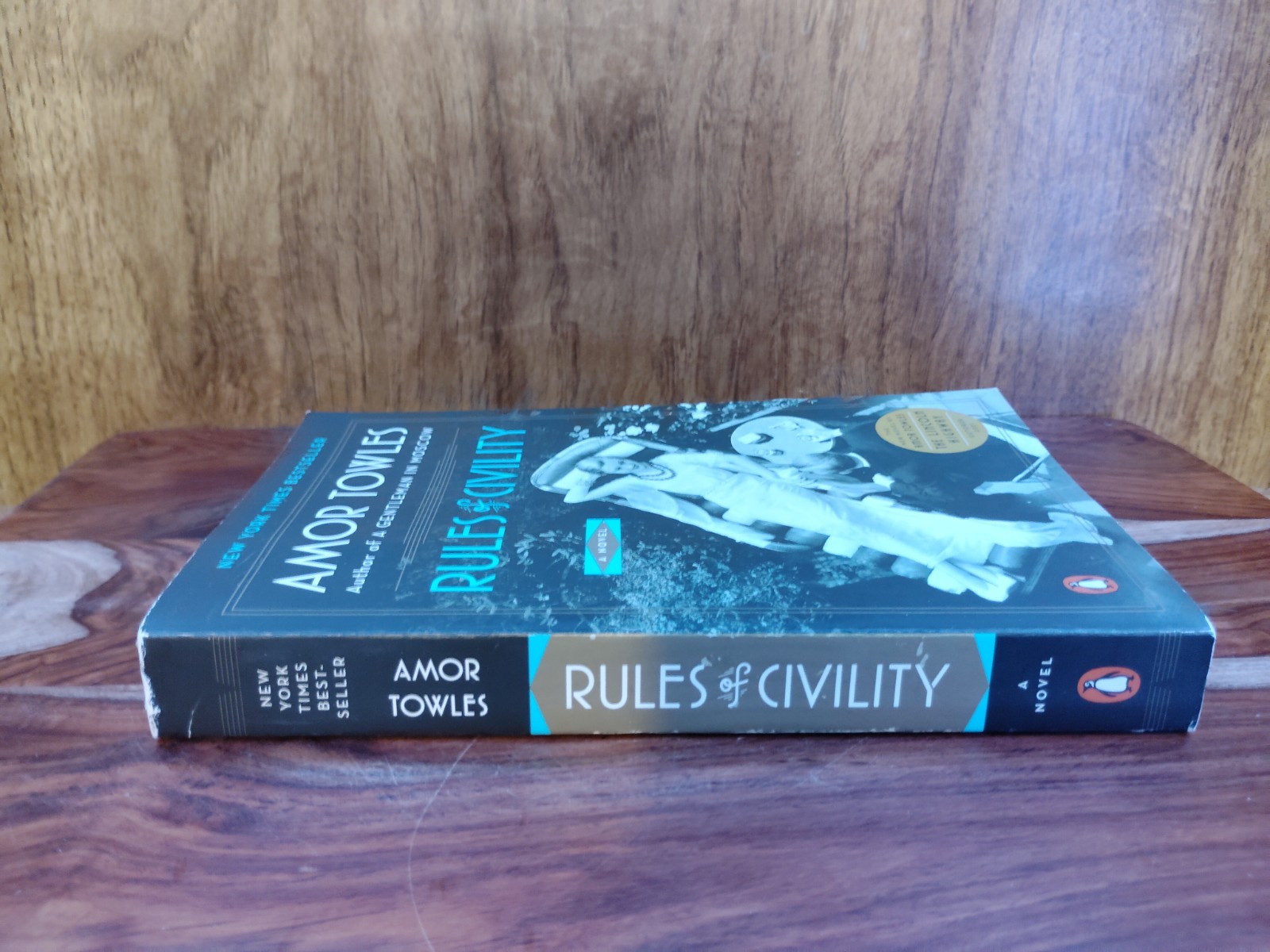 Rules of Civility Amor Towles Penguin Books Paperback Novel NYT Bestseller
