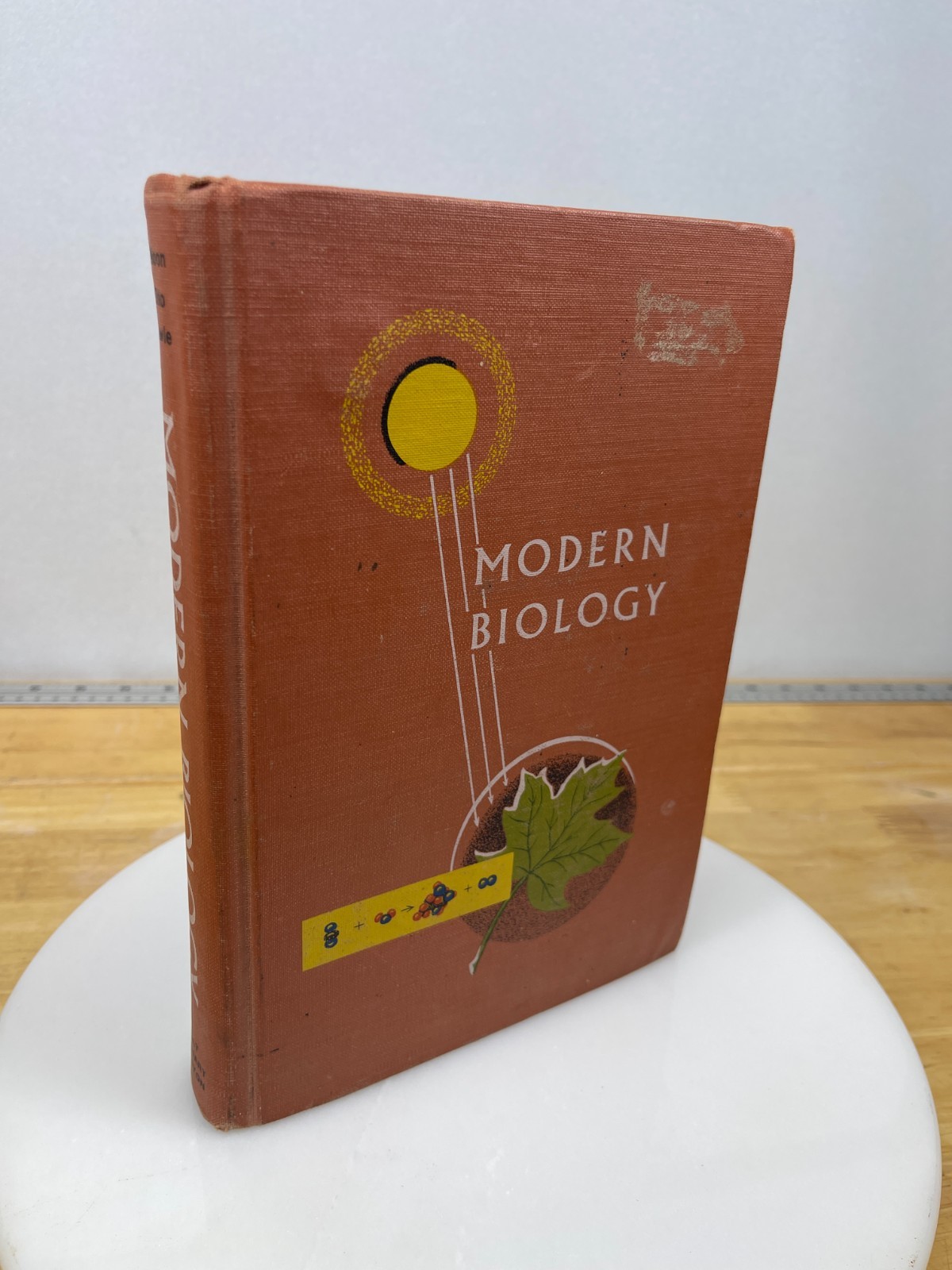 Modern Biology 1960 Holt Rinehart Winston Hardcover Vintage Textbook