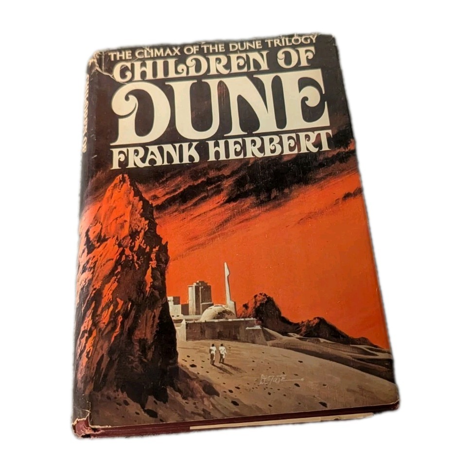 Frank Herbert – Children of Dune 1976 Book Club HC/DJ Vintage **SEE PHOTOS**