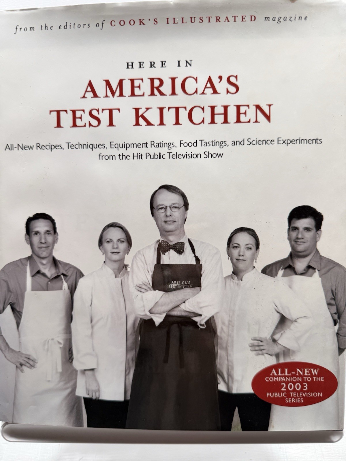 America’s Test Kitchen HC/DJ 2002 Cook’s Illustrated Recipes Techniques