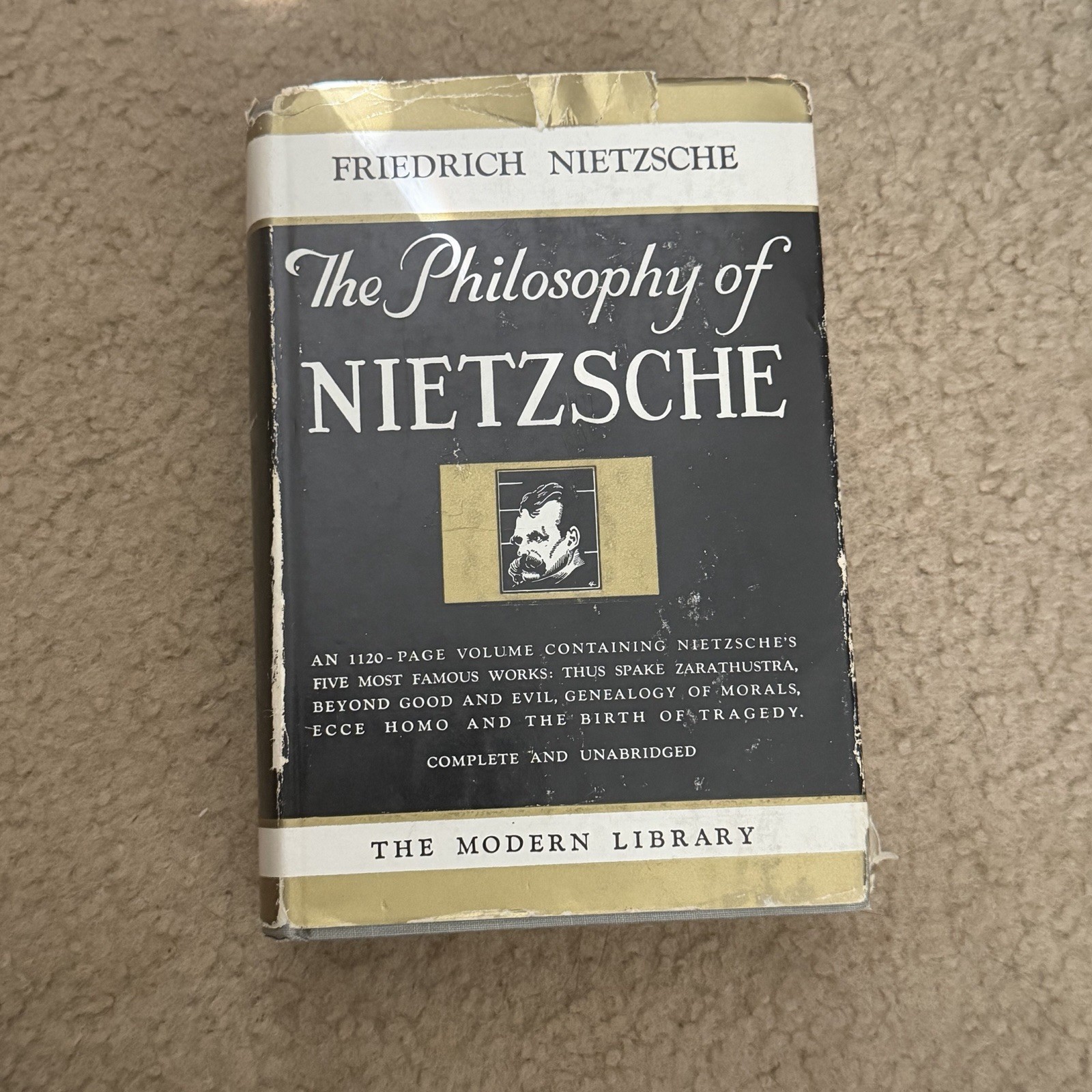 The Philosophy of Nietzsche 1954 The Modern Library Hardcover