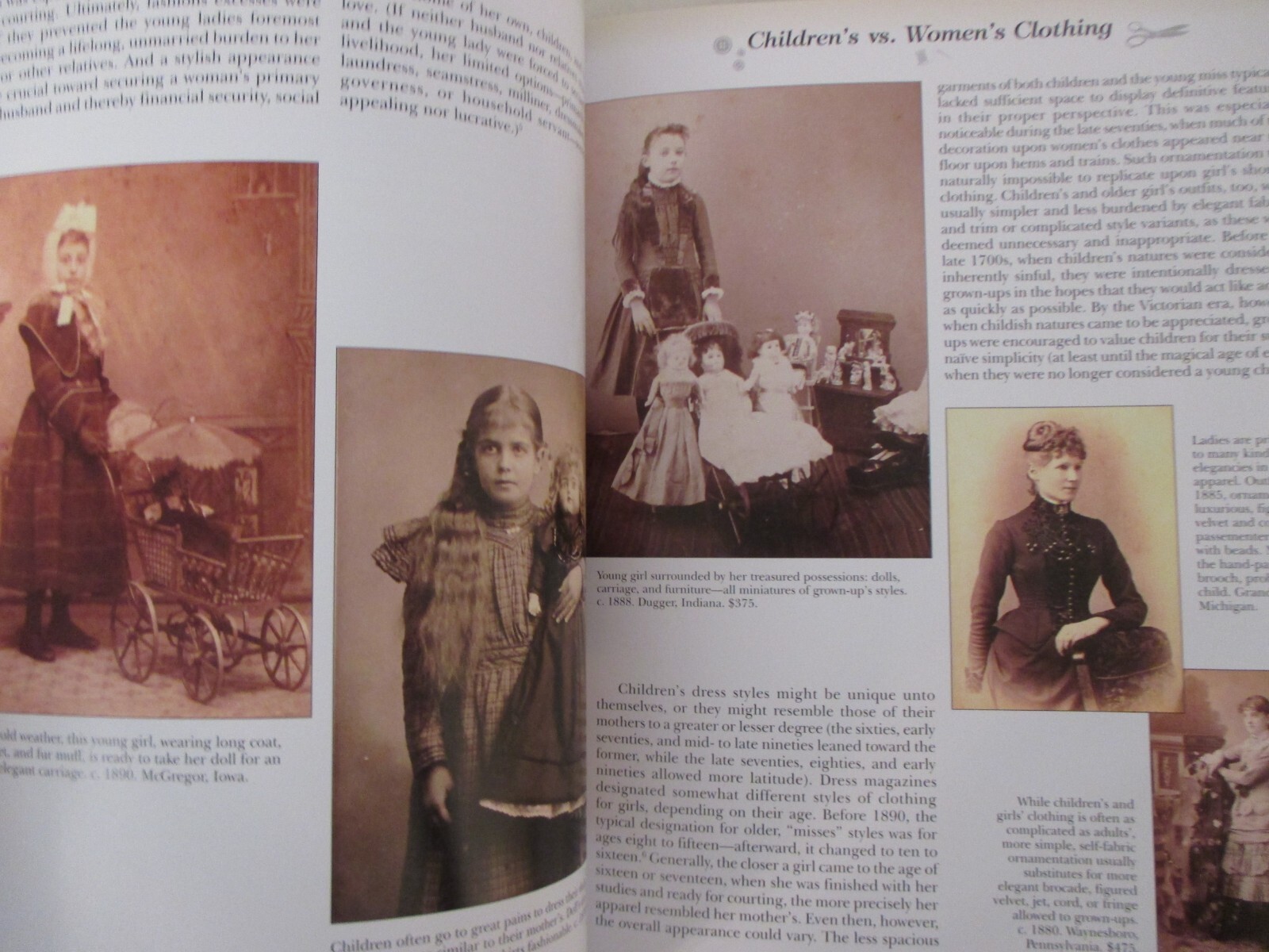 Victorian Fashions for Women and Children : Society’s Impact on Dress