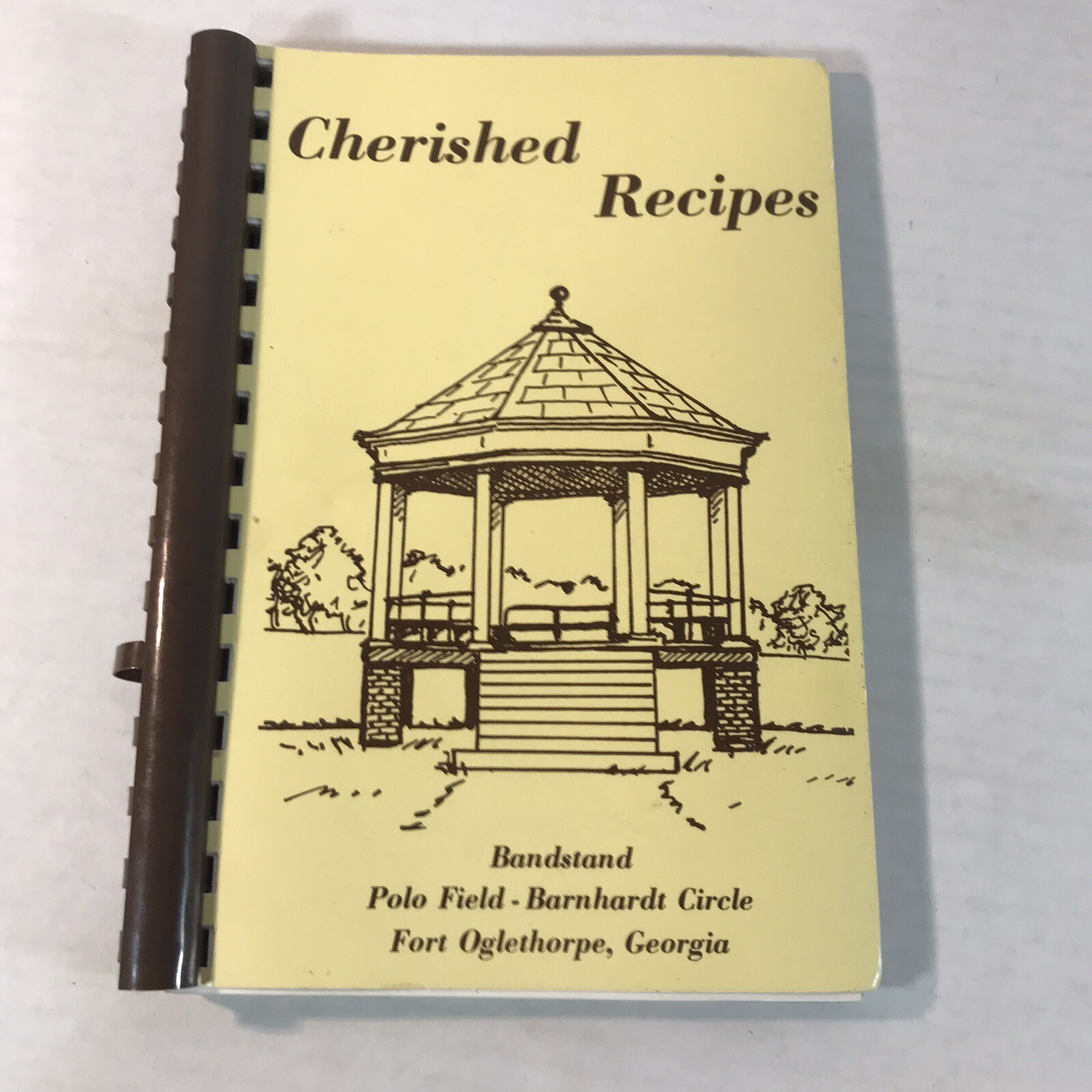 Vintage 1987 Cherished Recipes Spiral Bound PB Acceptable USA