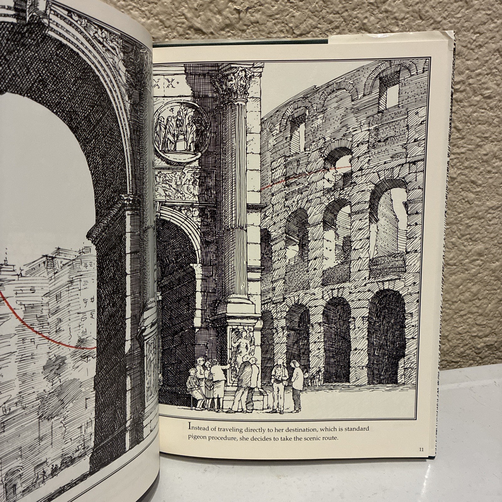David Macaulay Rome Antics Children’s Book Vintage Italy Italian HCDJ VGUC